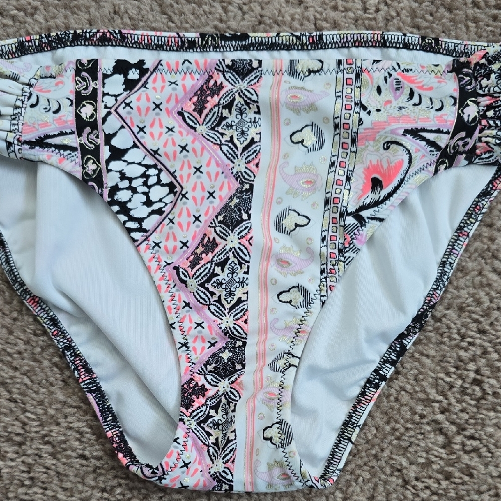 Victoria's Secret VS The Knockout Bikini Swim Bottom Sz Small Like New